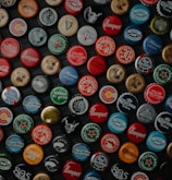 A collection of limited edition beer cans displayed together.