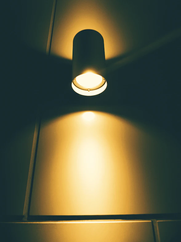 a light that is on in a room