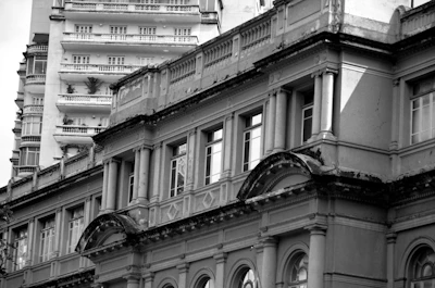 Close-up of an old photograph showing traditional Arequipa architecture.