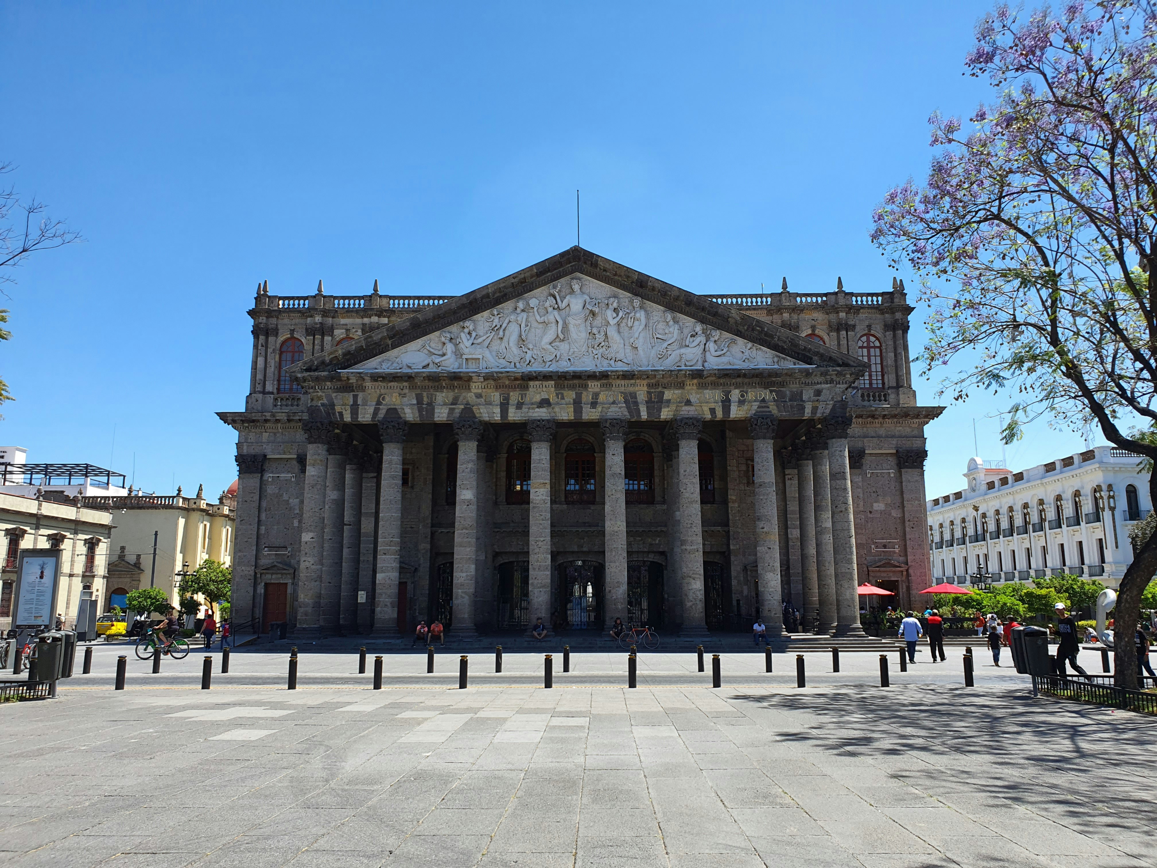 The iconic entrance to the National Museum of Mexican Art - apartments in pilsen neighborhood chicago