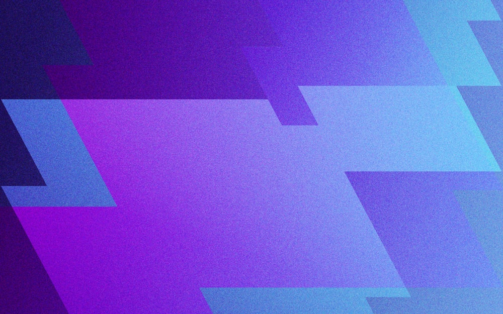 Un fondo abstracto púrpura y azul con cuadrados