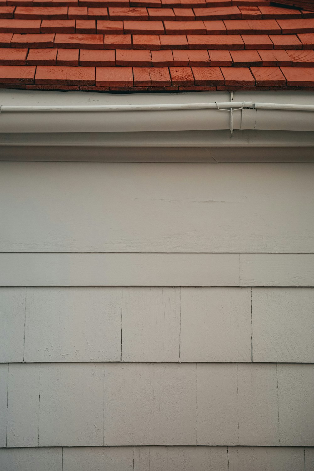 a close up of a brick building