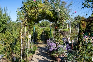 Arco para jardín