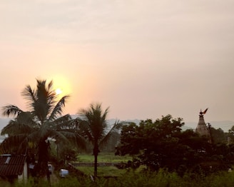 Sunset over a peaceful Thai village where beloved ministries carried out outreach work.