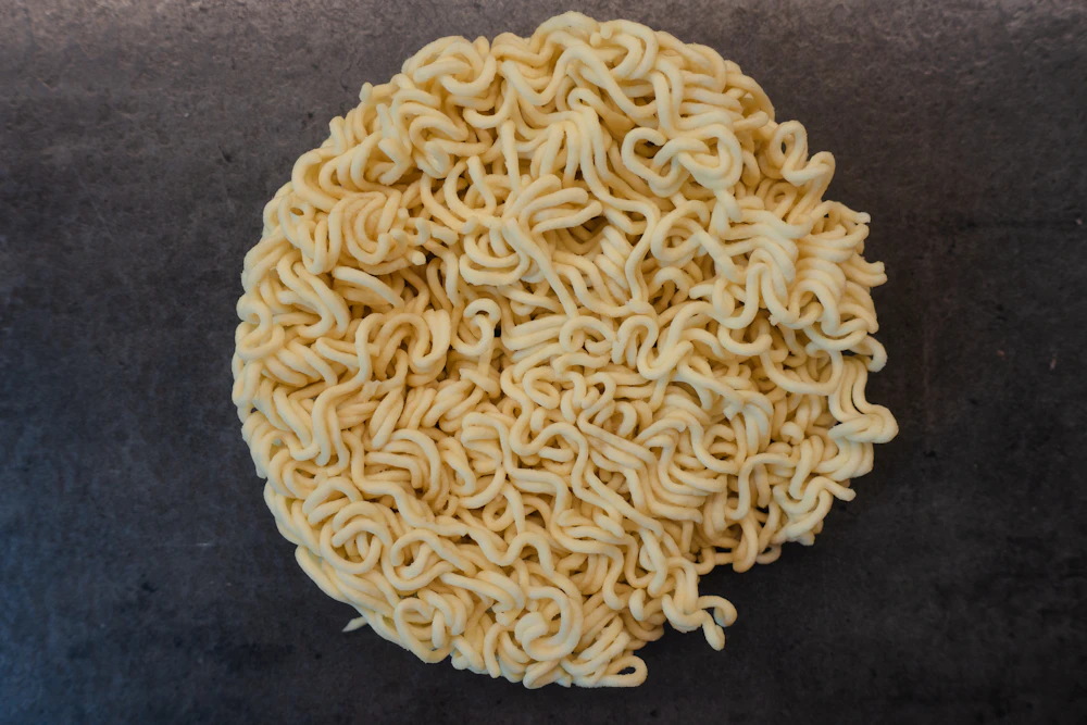 自家製の極細麺の投稿