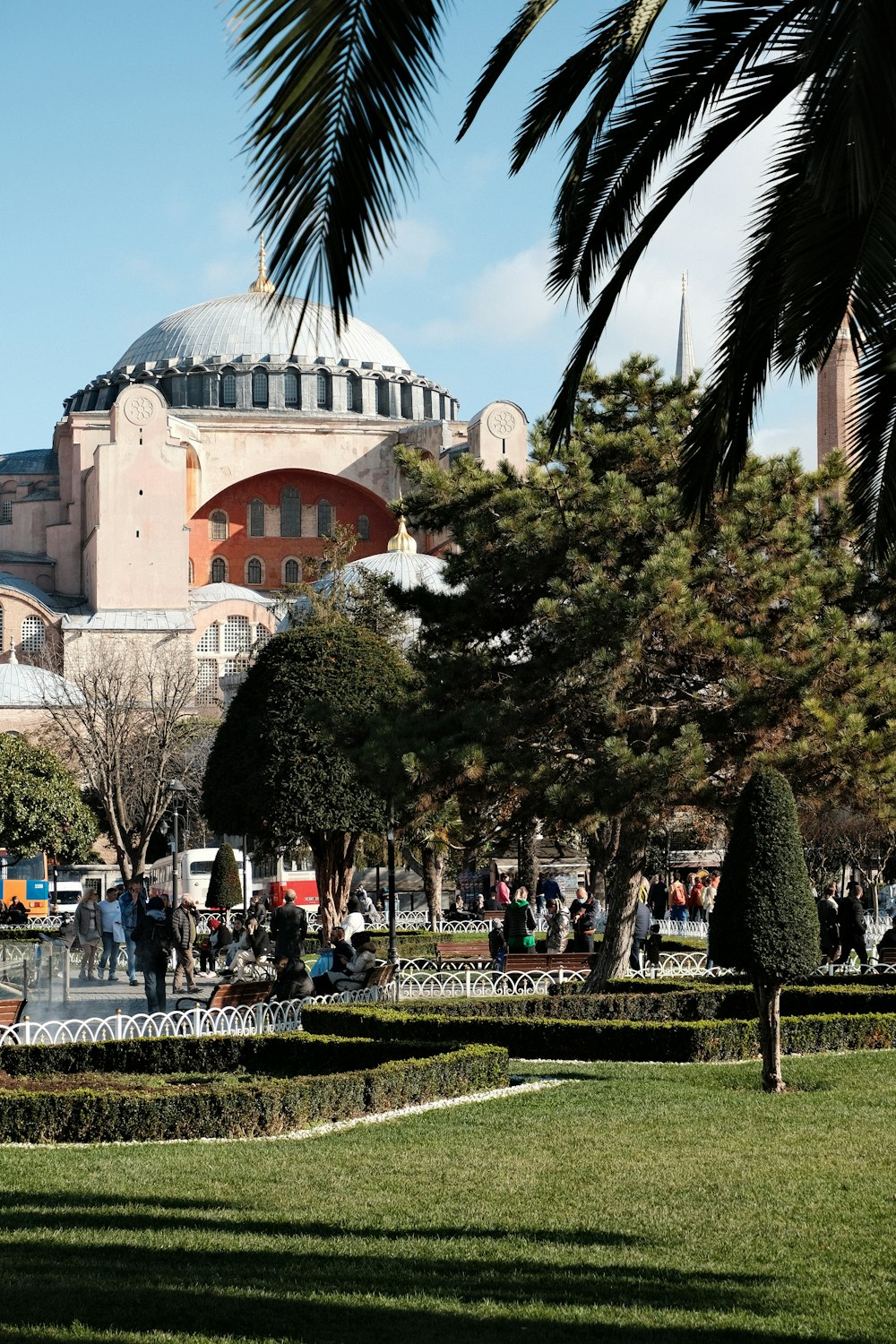 a large building with a dome on top of it