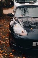 a car parked on the side of the road