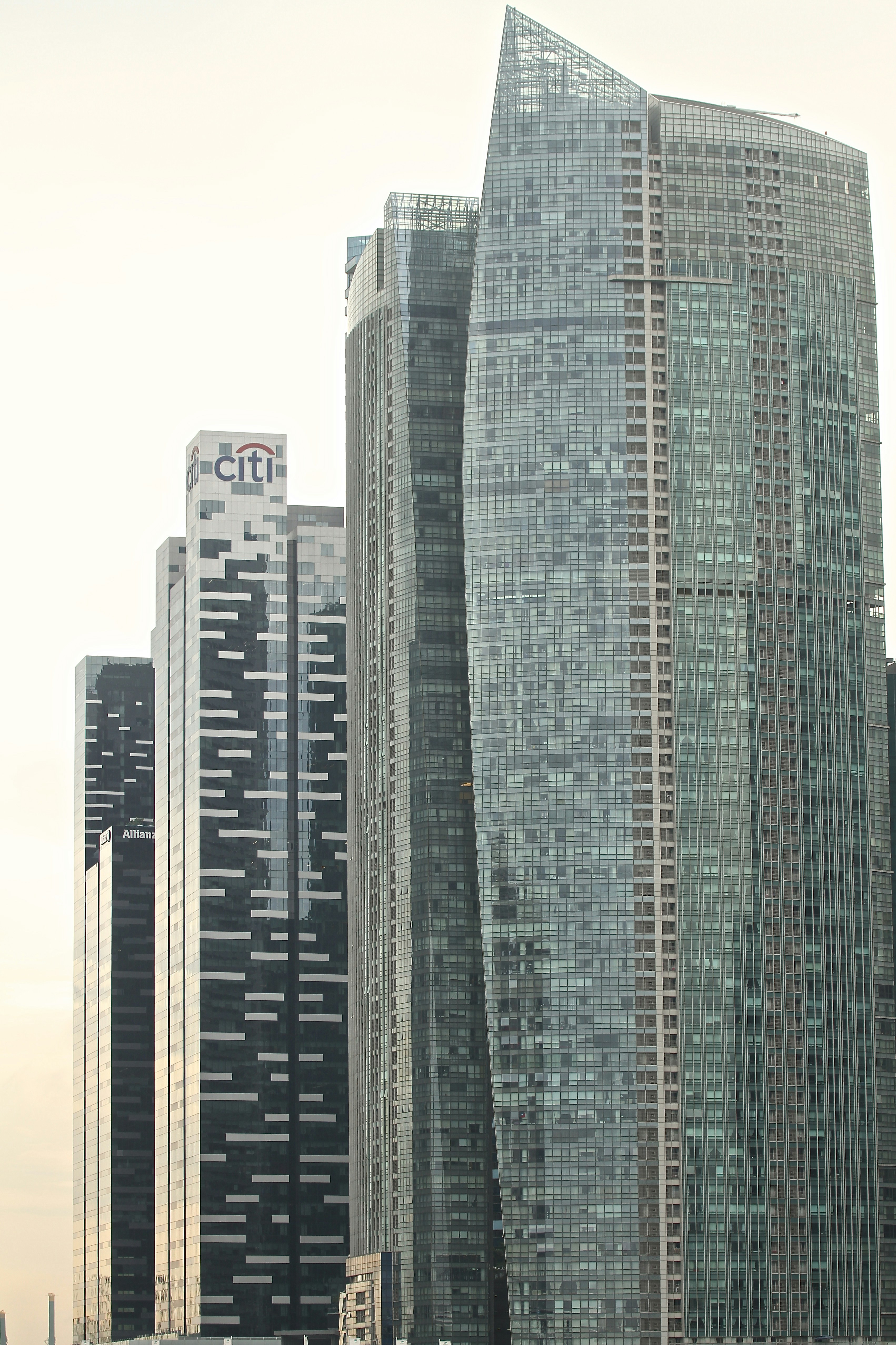 Business Bay with modern skyscrapers