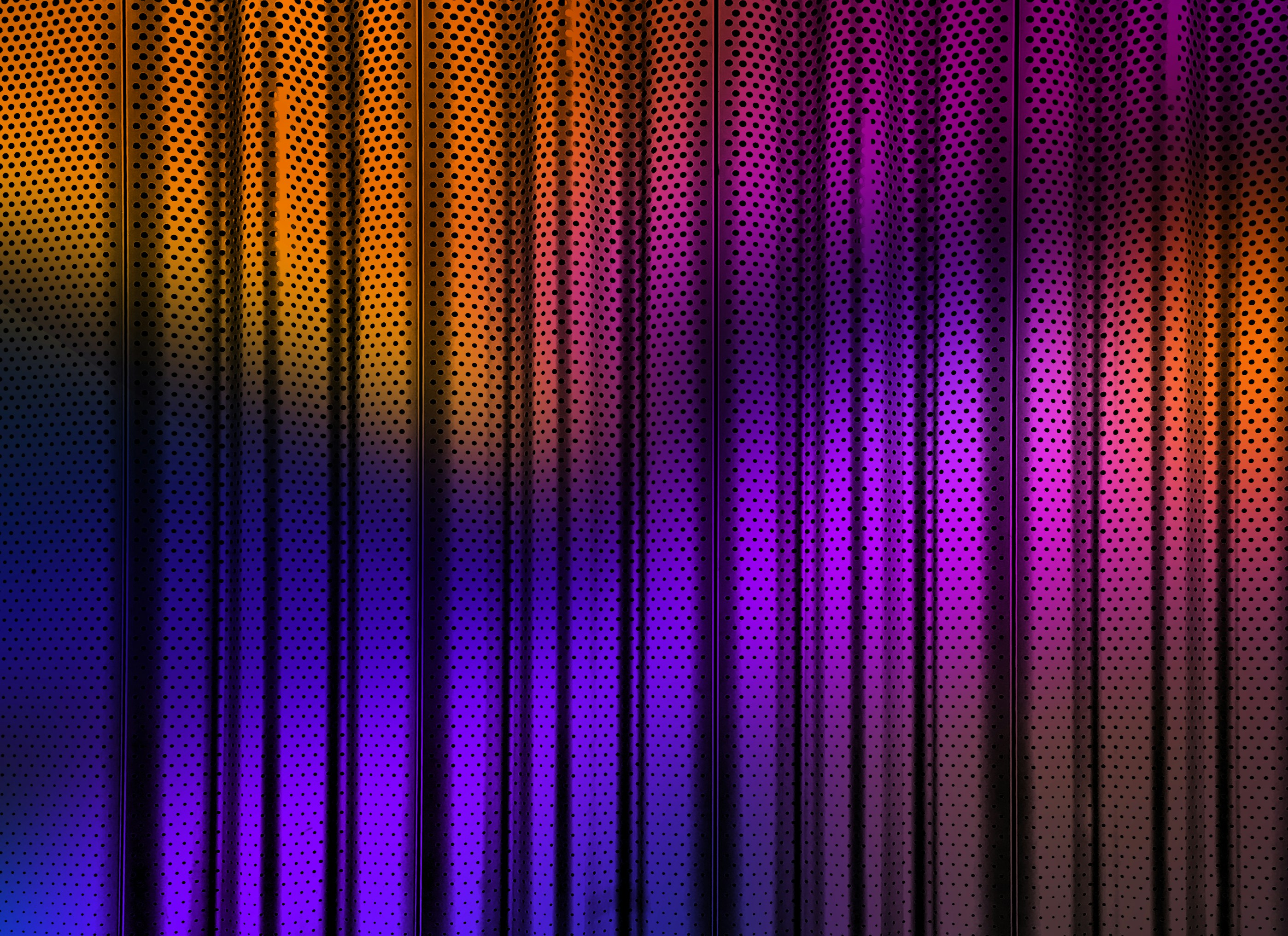 a colorful background with lines and dots