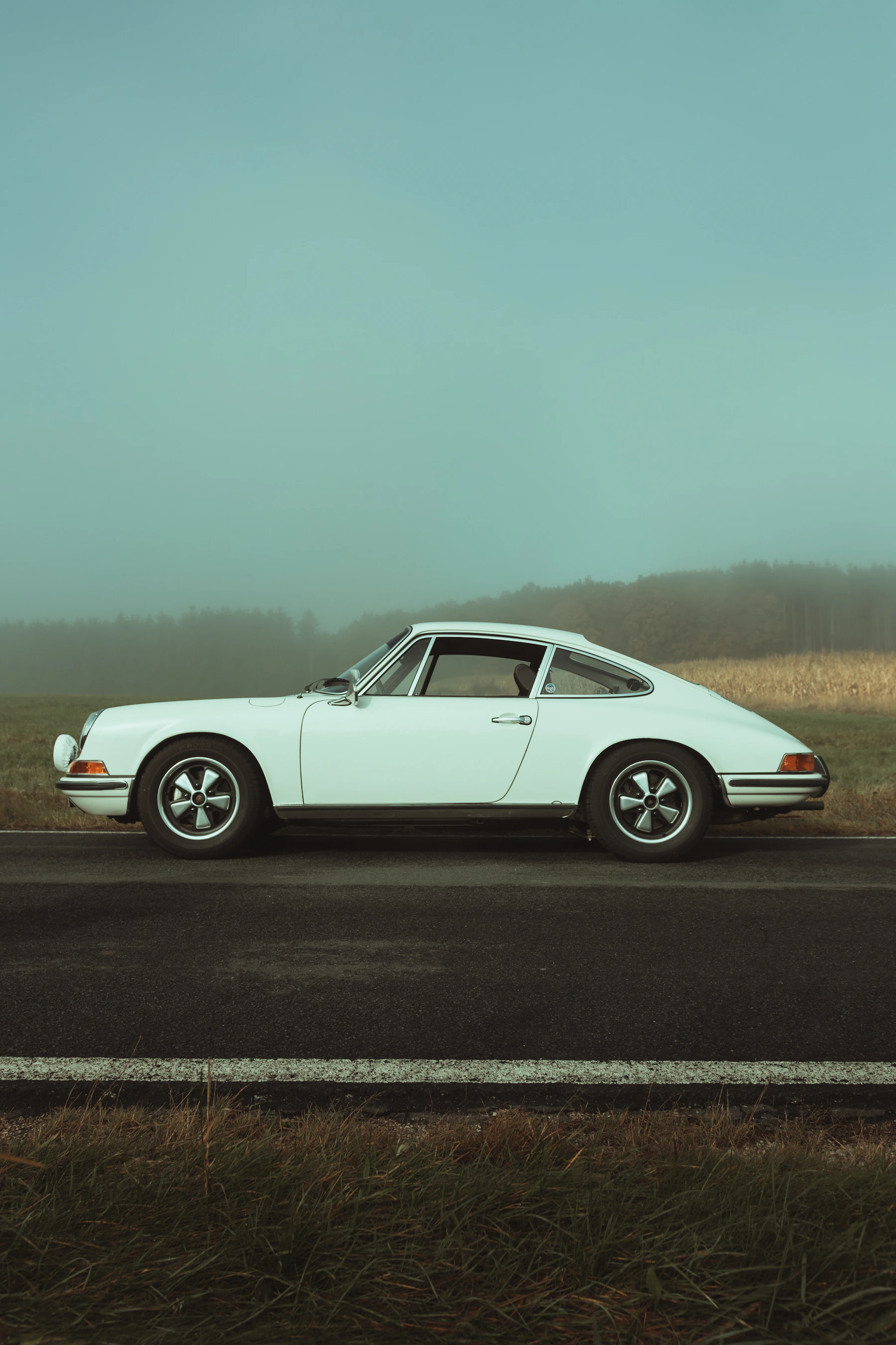 Classic Porsche 911 on display
