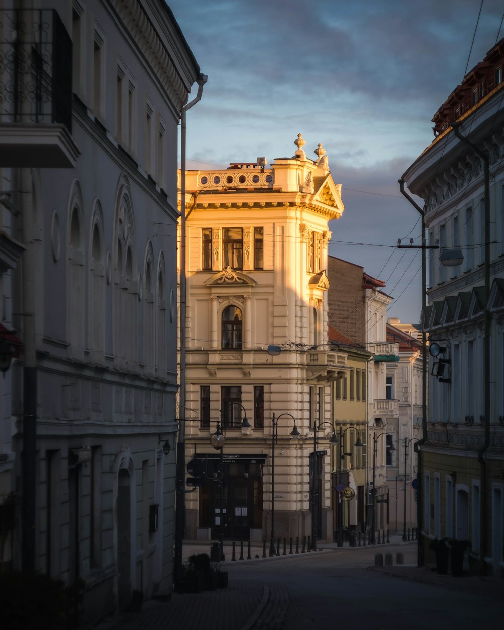 a building with a clock on the top of it