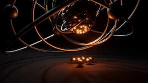 Electroweak theory model showing the interplay between electromagnetic and weak forces
