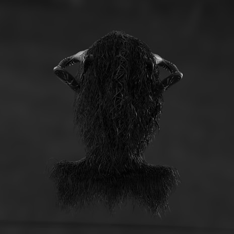 An abstract representation of fetishes in a unique form.