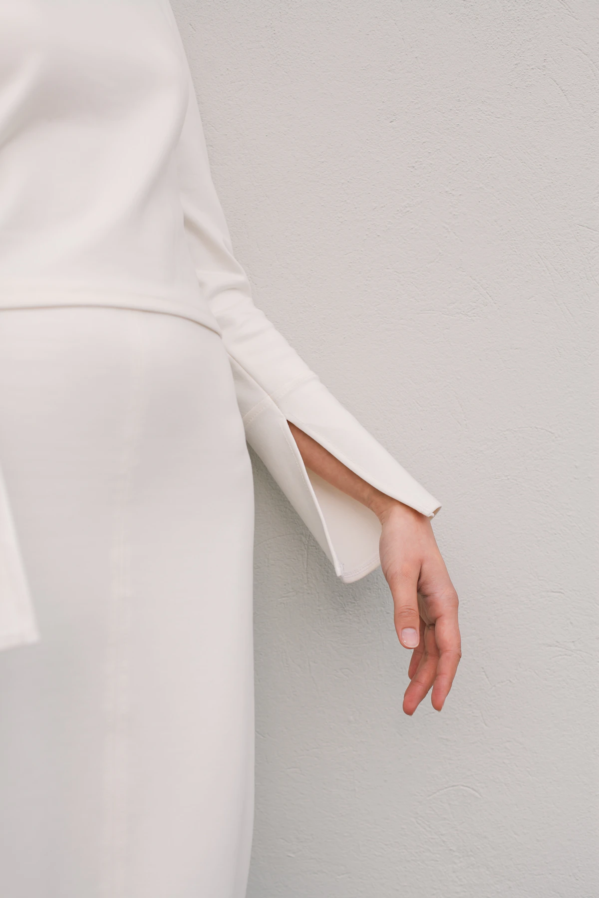Ivory garment detail