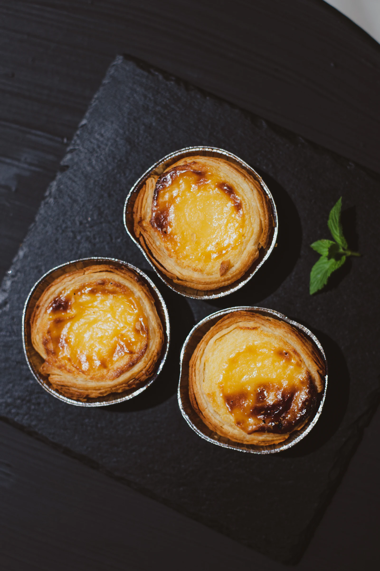 Portuguese Egg Tart — street food from Macau, China