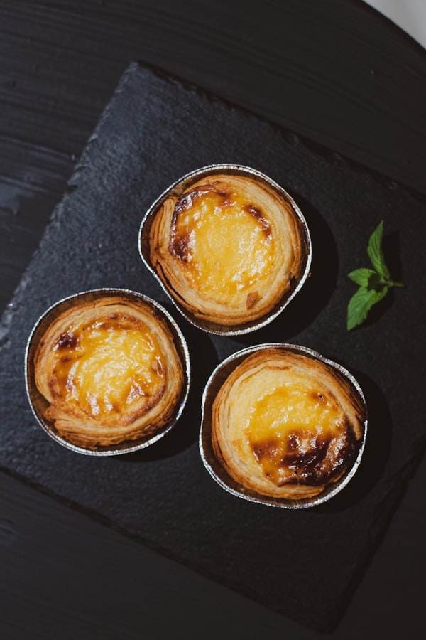 Portuguese egg tart