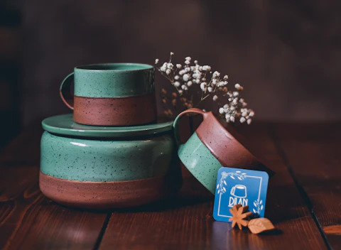 Glazed Mug Set