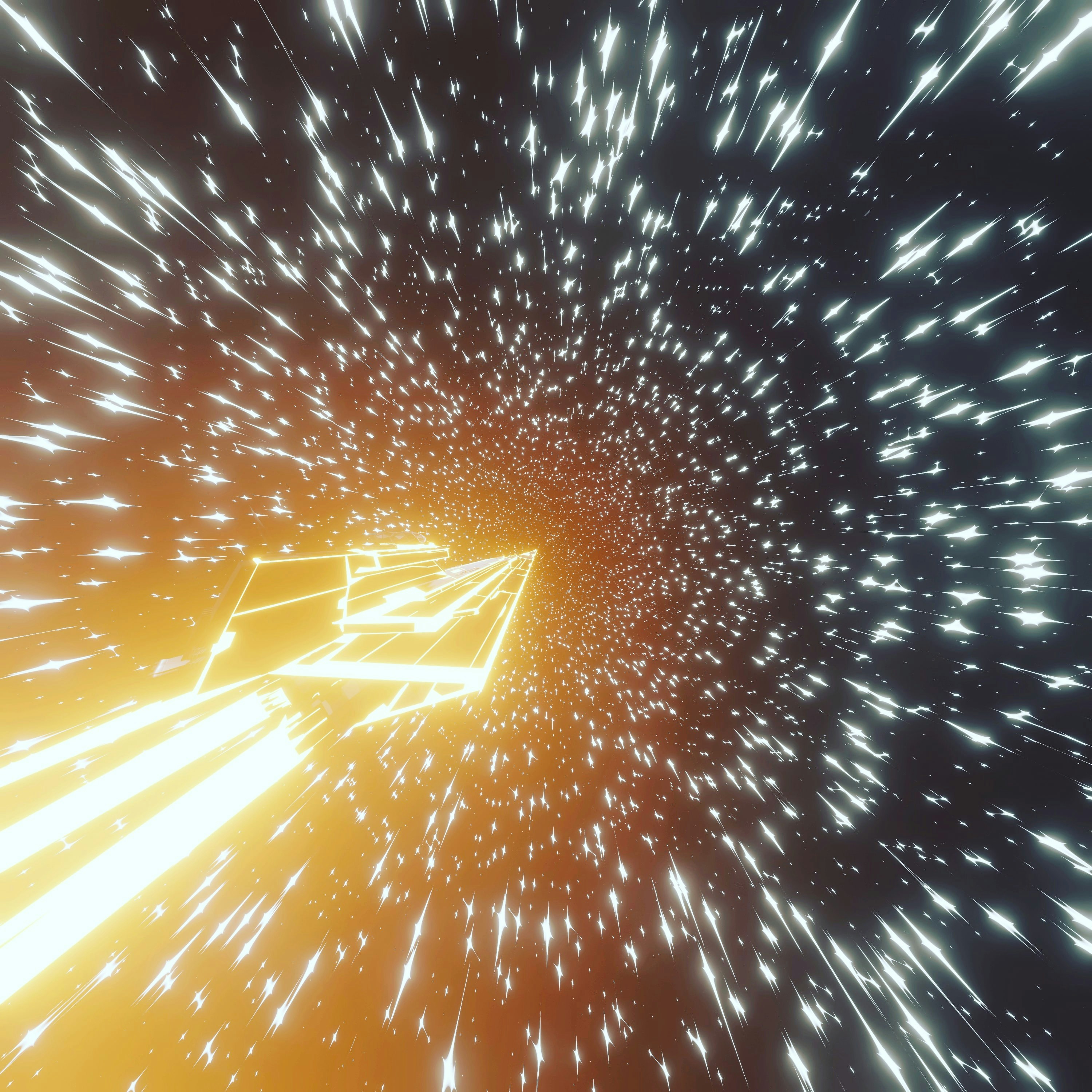 a computer generated image of a star field