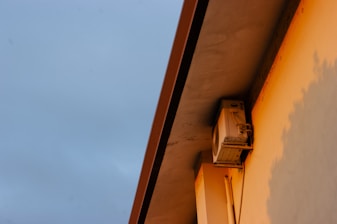 a building with a clock on the side of it