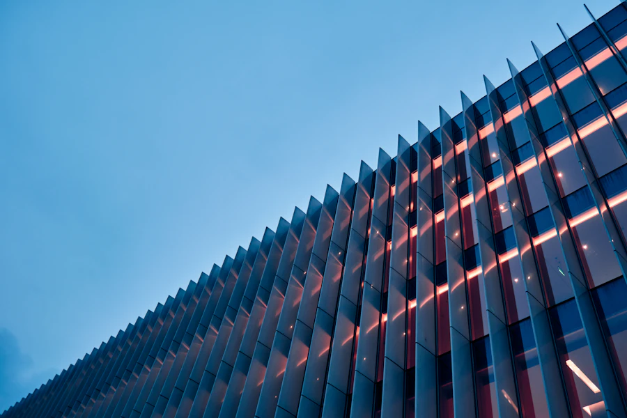 Commercial tower nearing completion