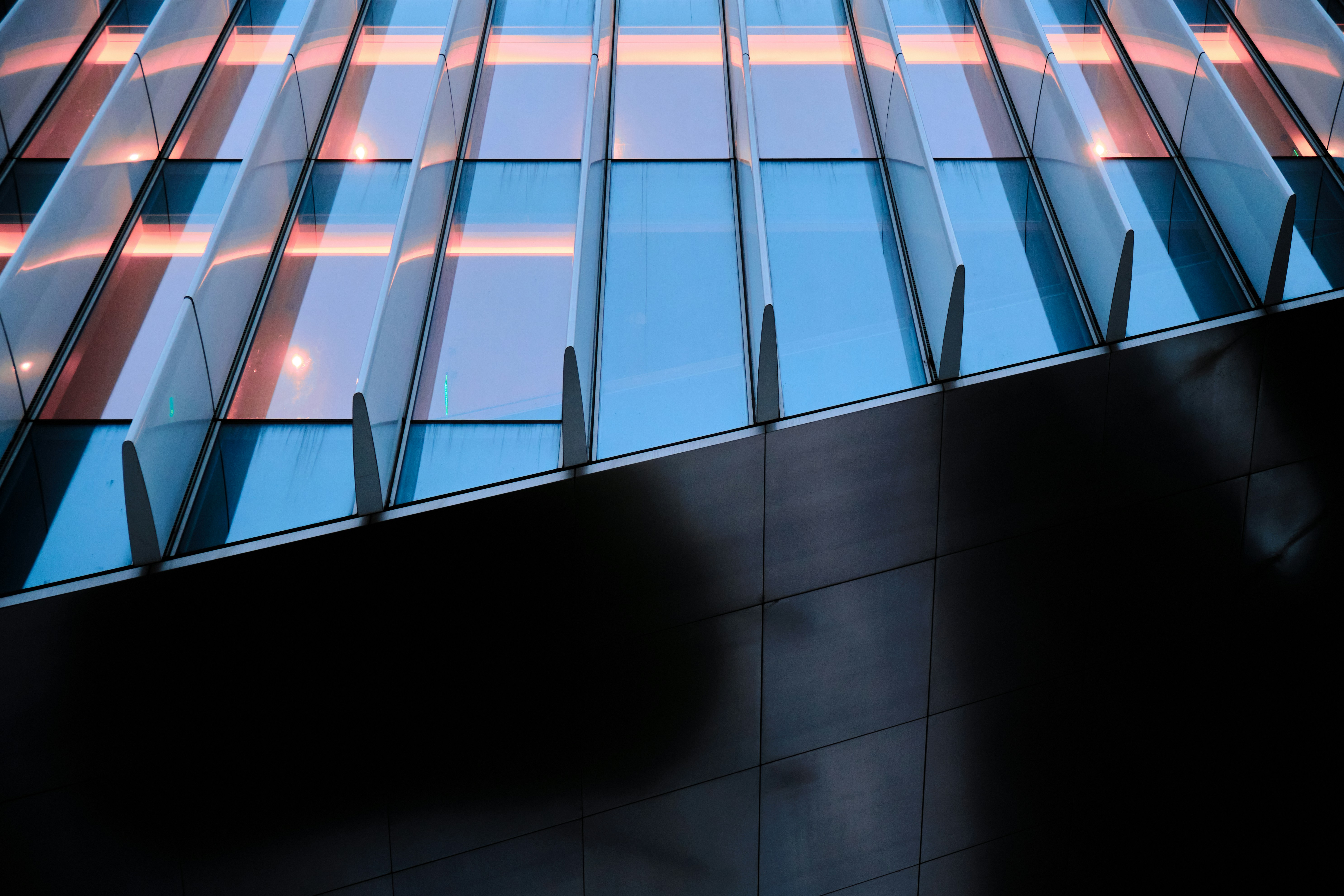 Office building with windows