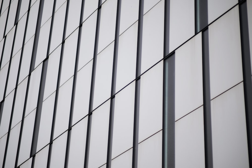 a close up of a building with a lot of windows