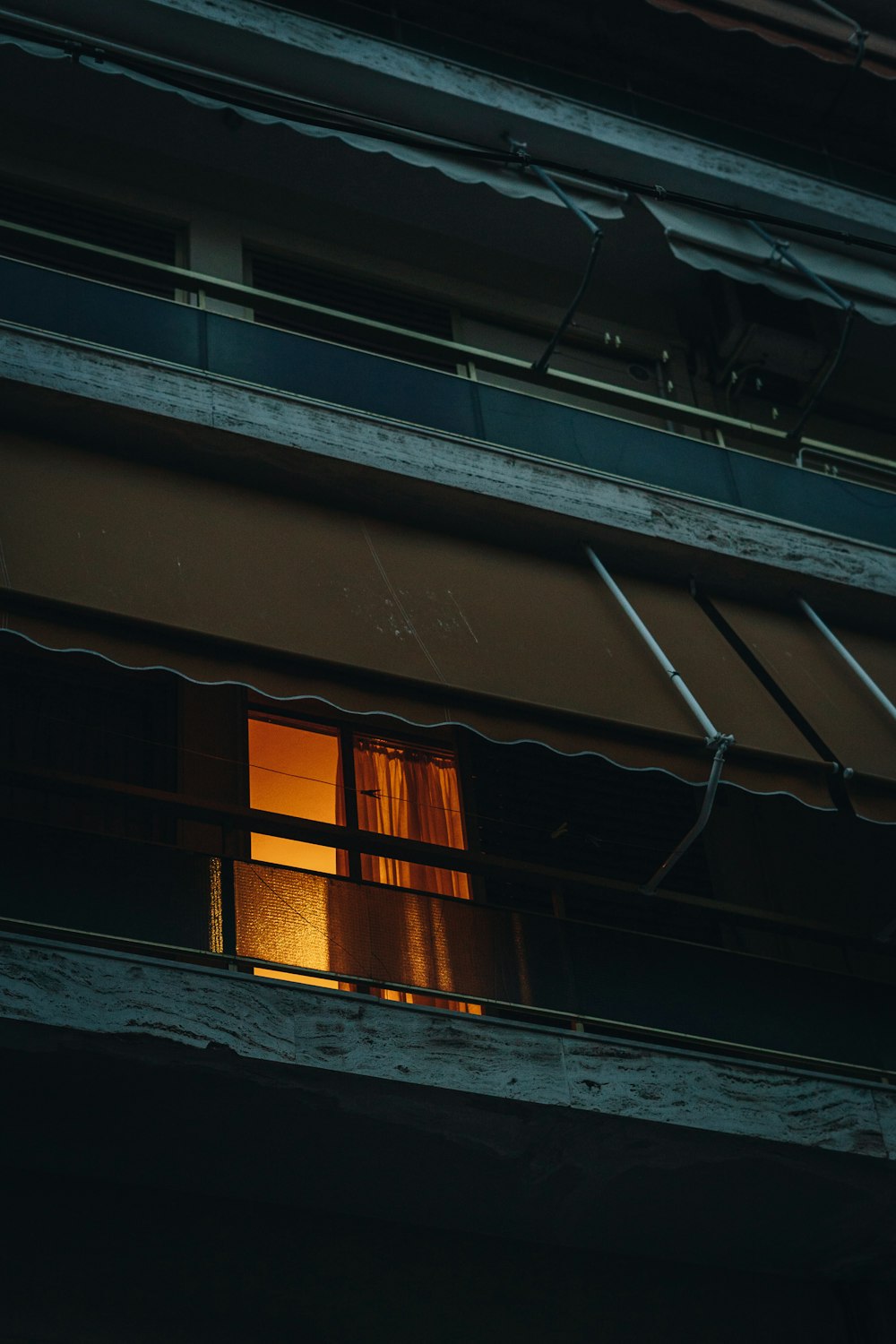 a building with a window that is open