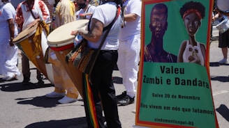 a group of people standing next to each other