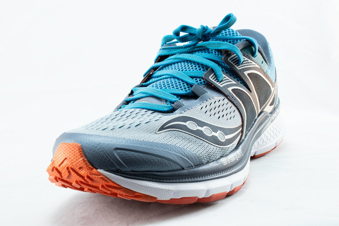 running shoes closeup