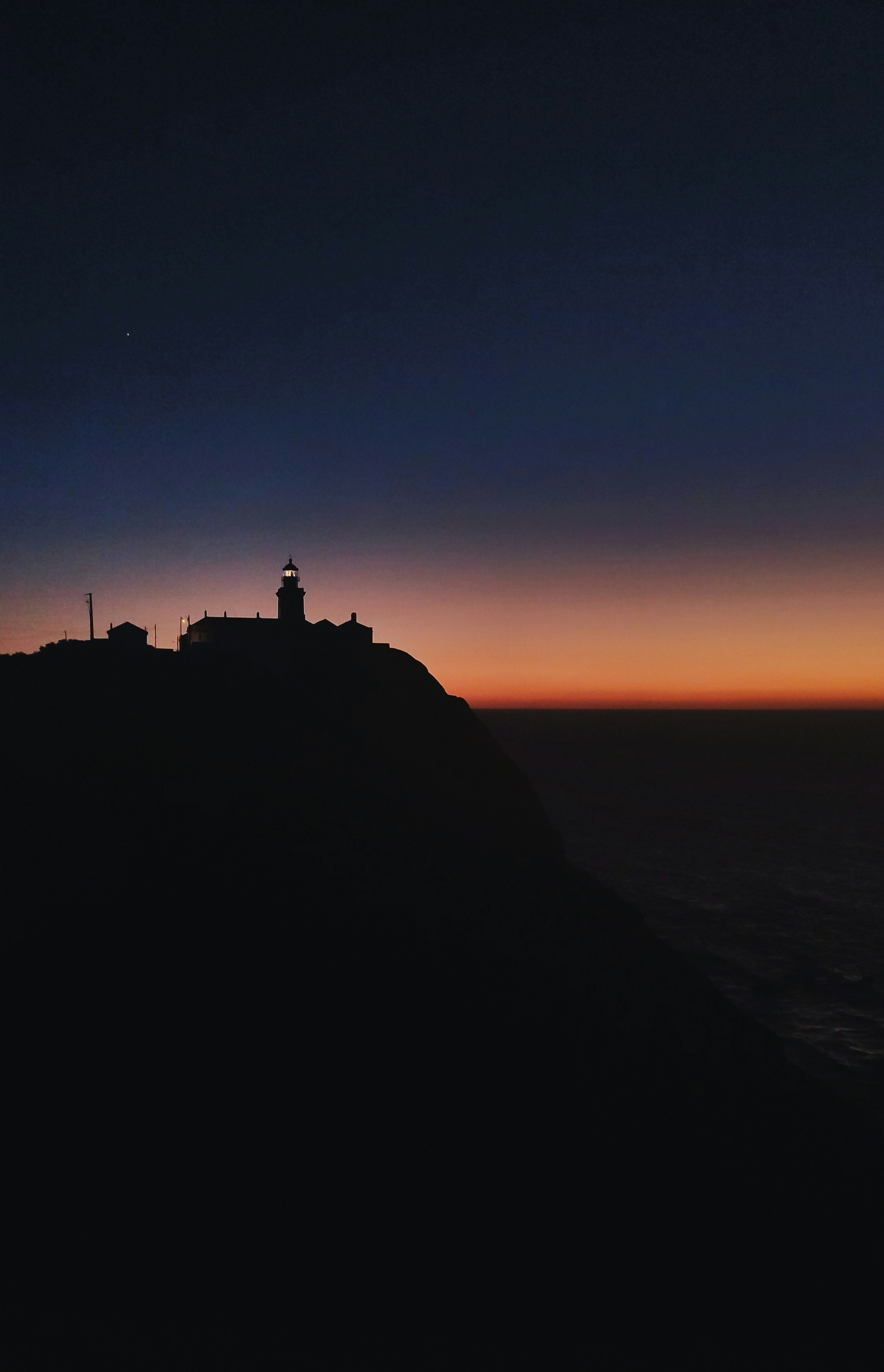 Gorgeous sunset at Cabo da Roca, Portugal.