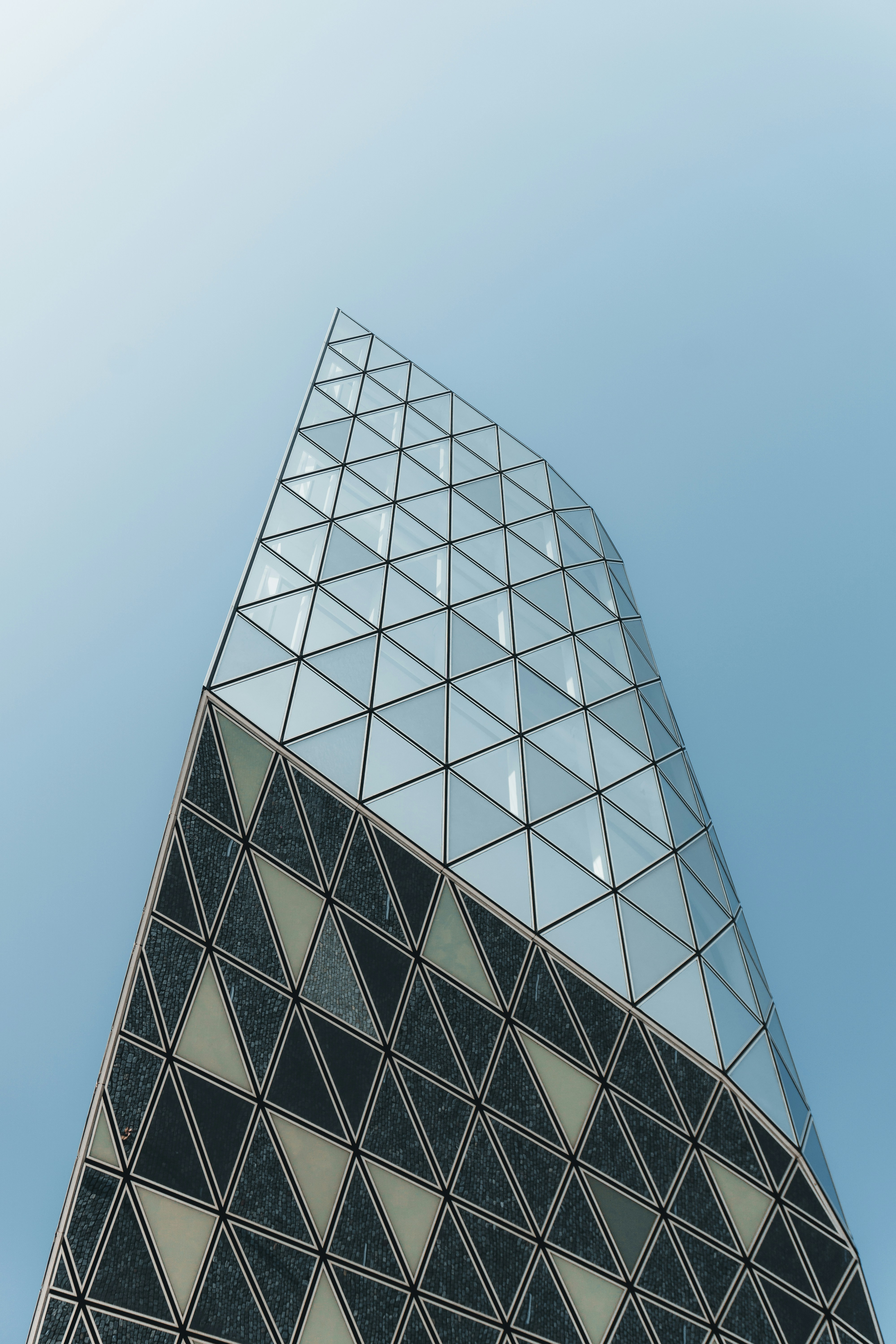 a very tall building with a lot of windows