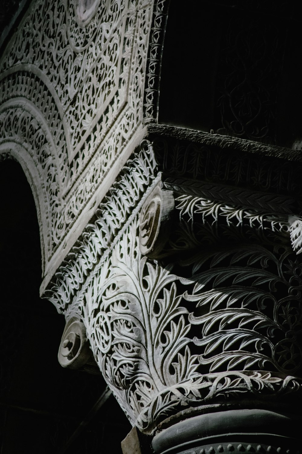 a close up of a building with a clock on it