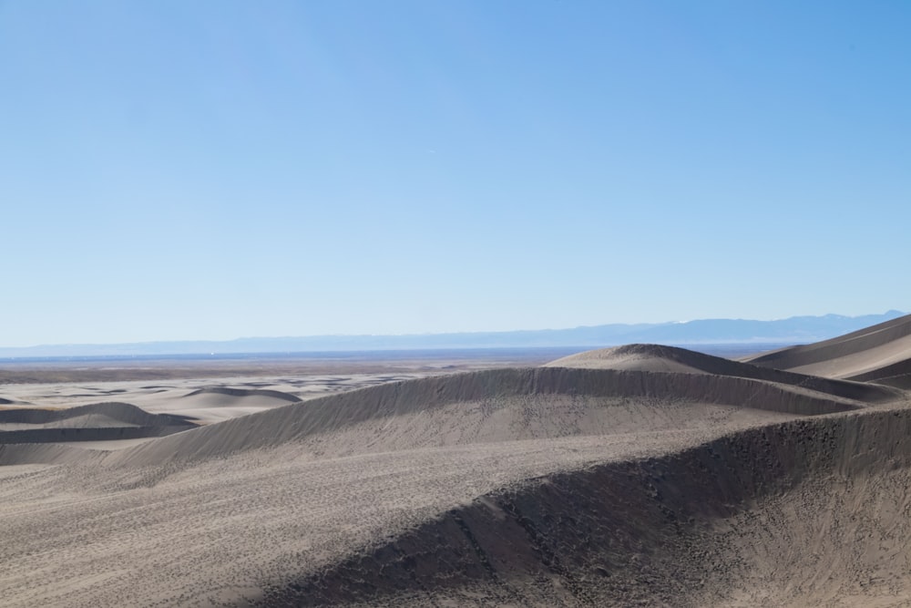 a view of the desert from a distance