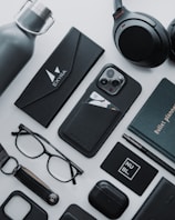 A snapshot of Iselbay's popular items arranged on a black background.