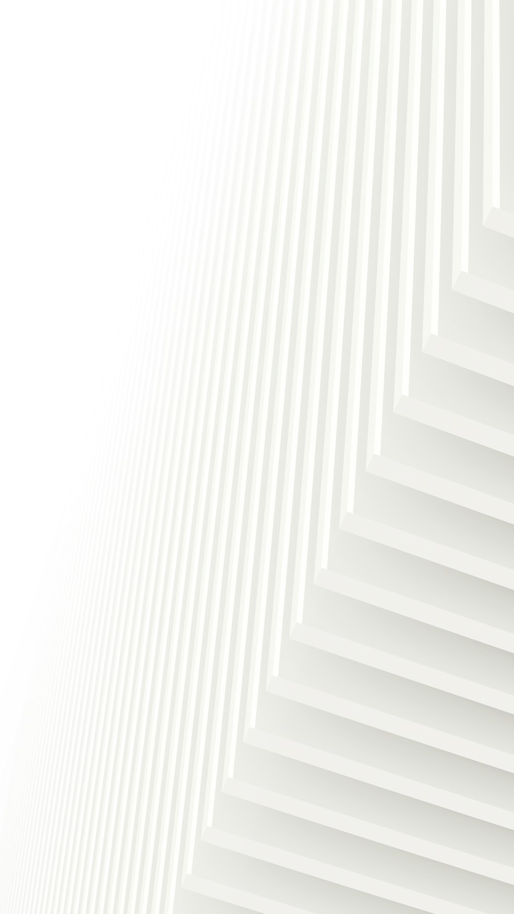 Un fondo blanco abstracto con líneas verticales