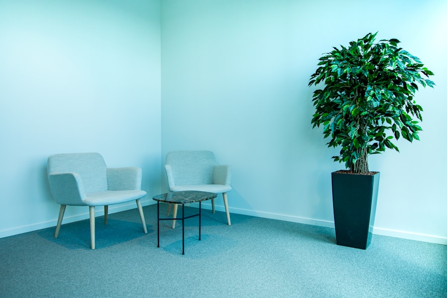 Harlow Animal Hospital waiting area