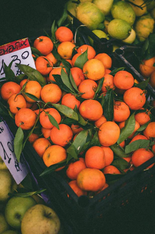 a pile of oranges sitting next to each other