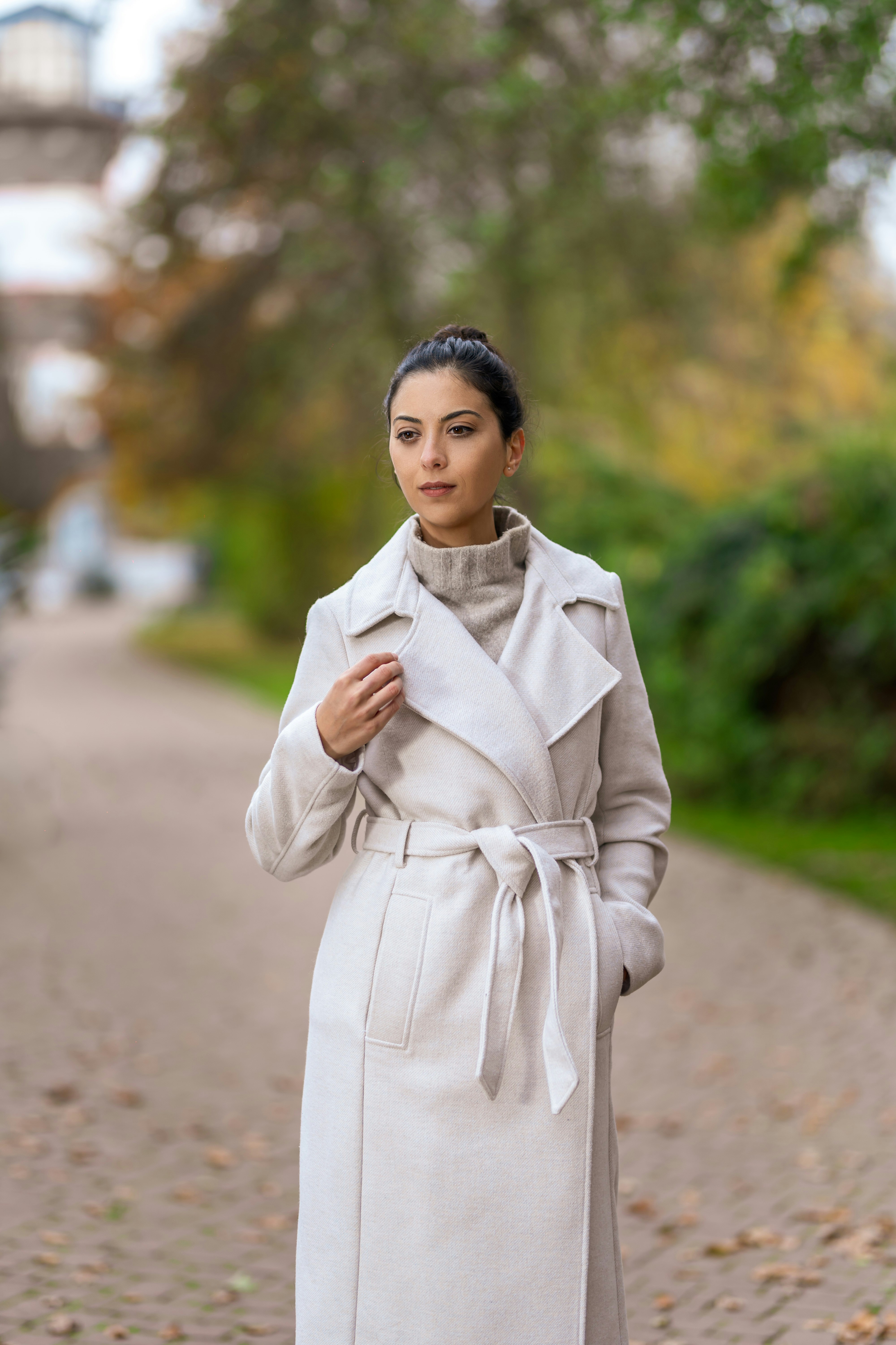 Tailored Wool Trench