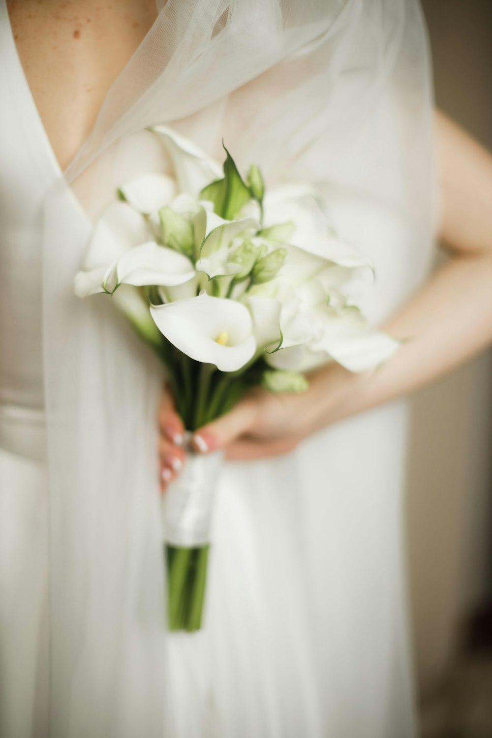 a person holding a flower