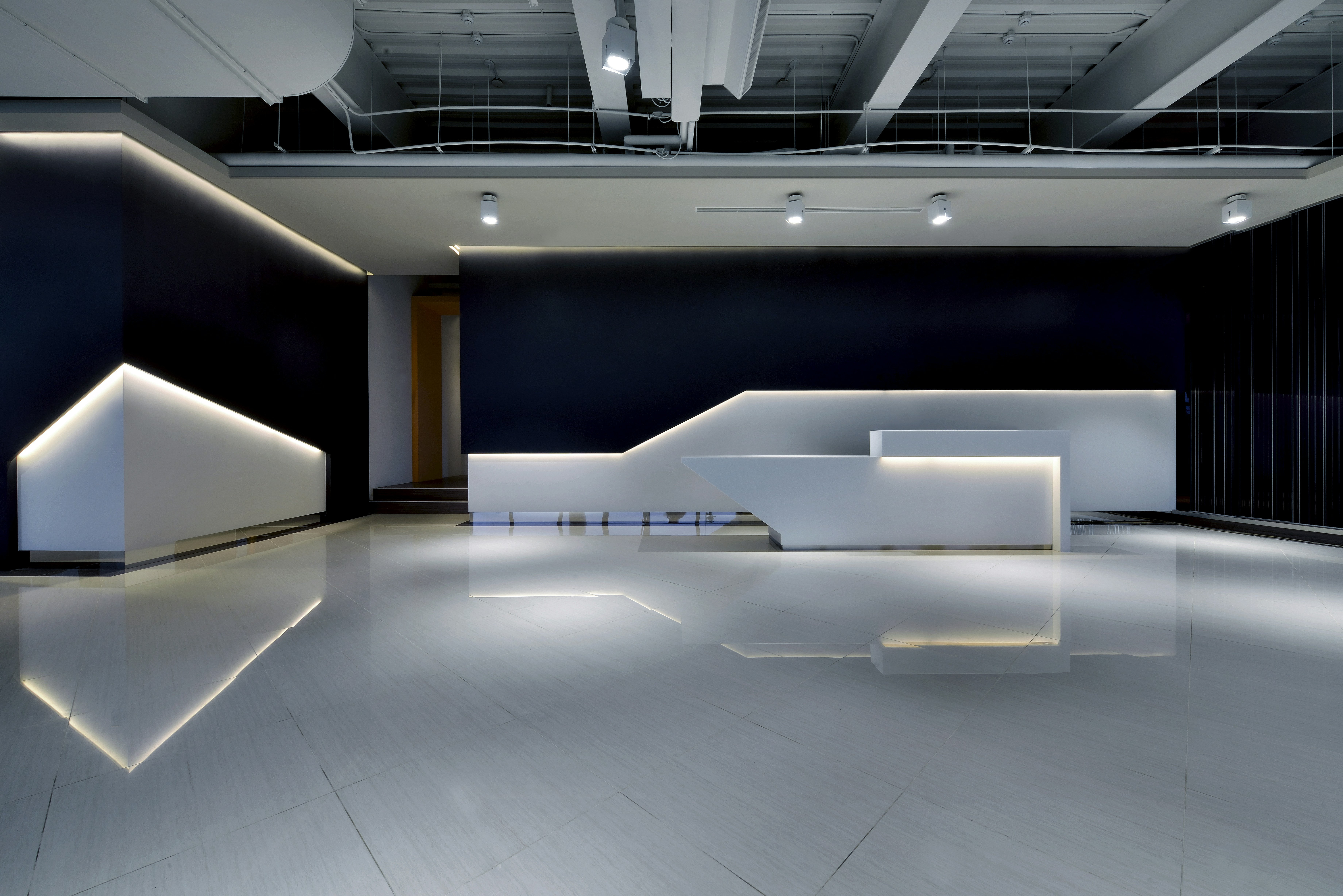 Marble reception desk