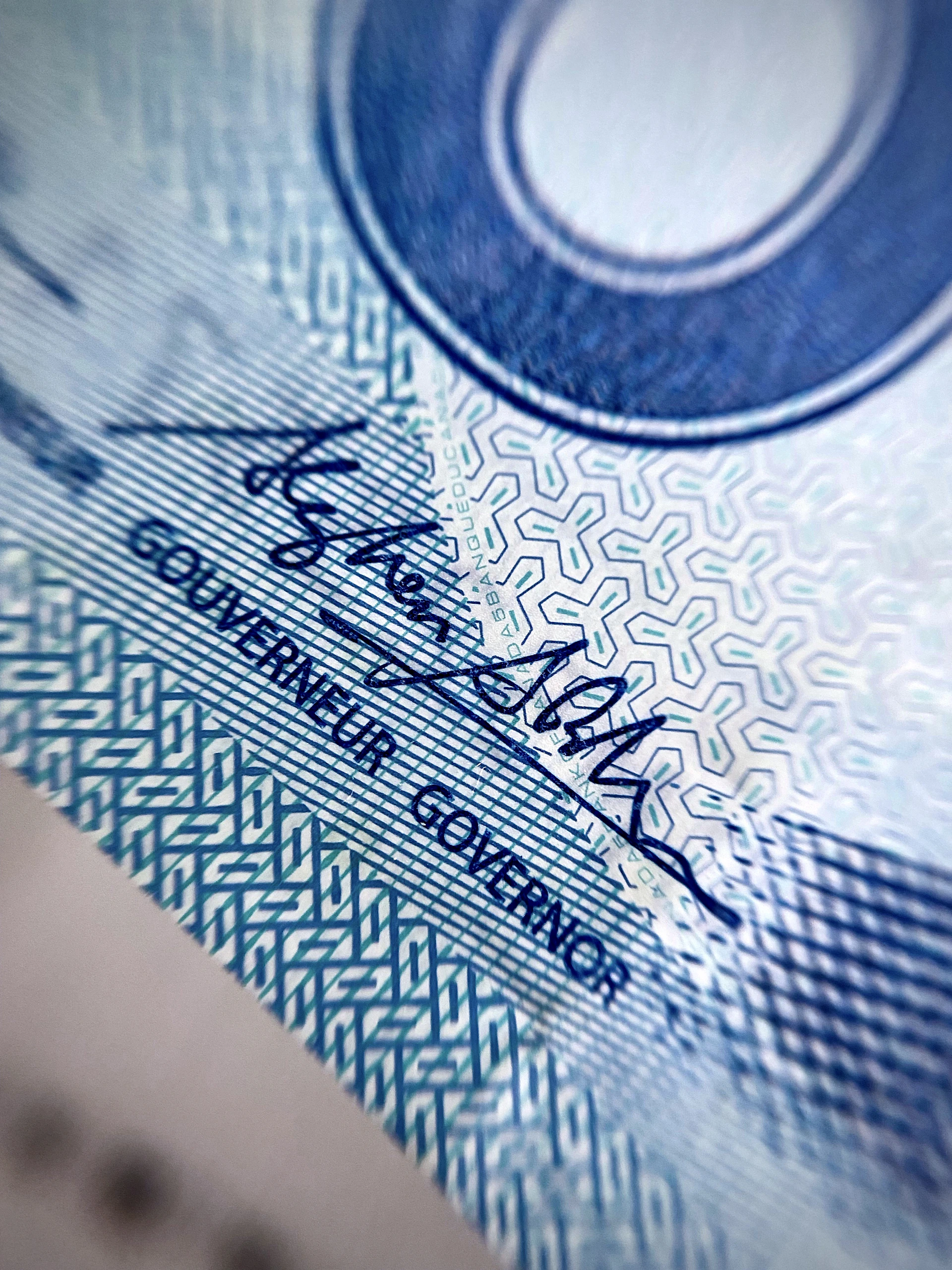 a close up of a ten dollar bill