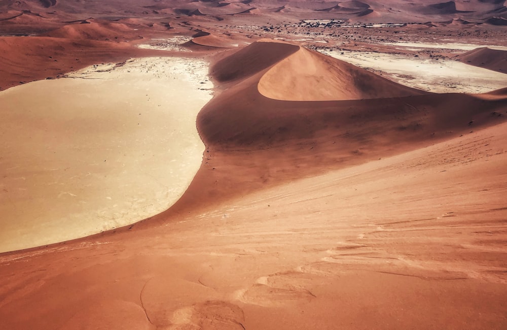 a group of sand dunes in the desert