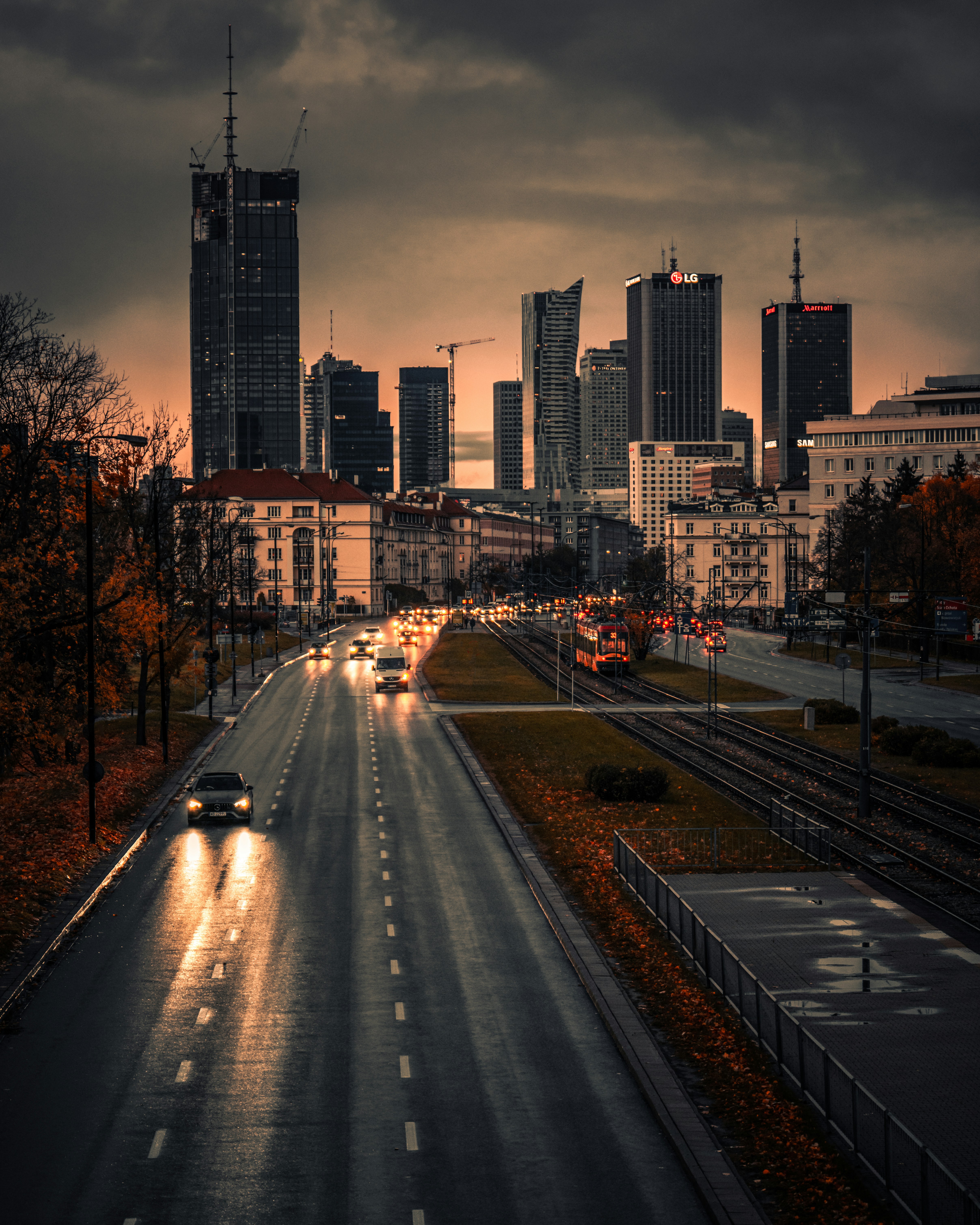 warsaw, poland image