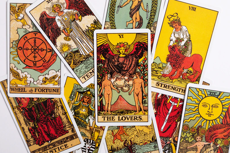 Tarot cards spread