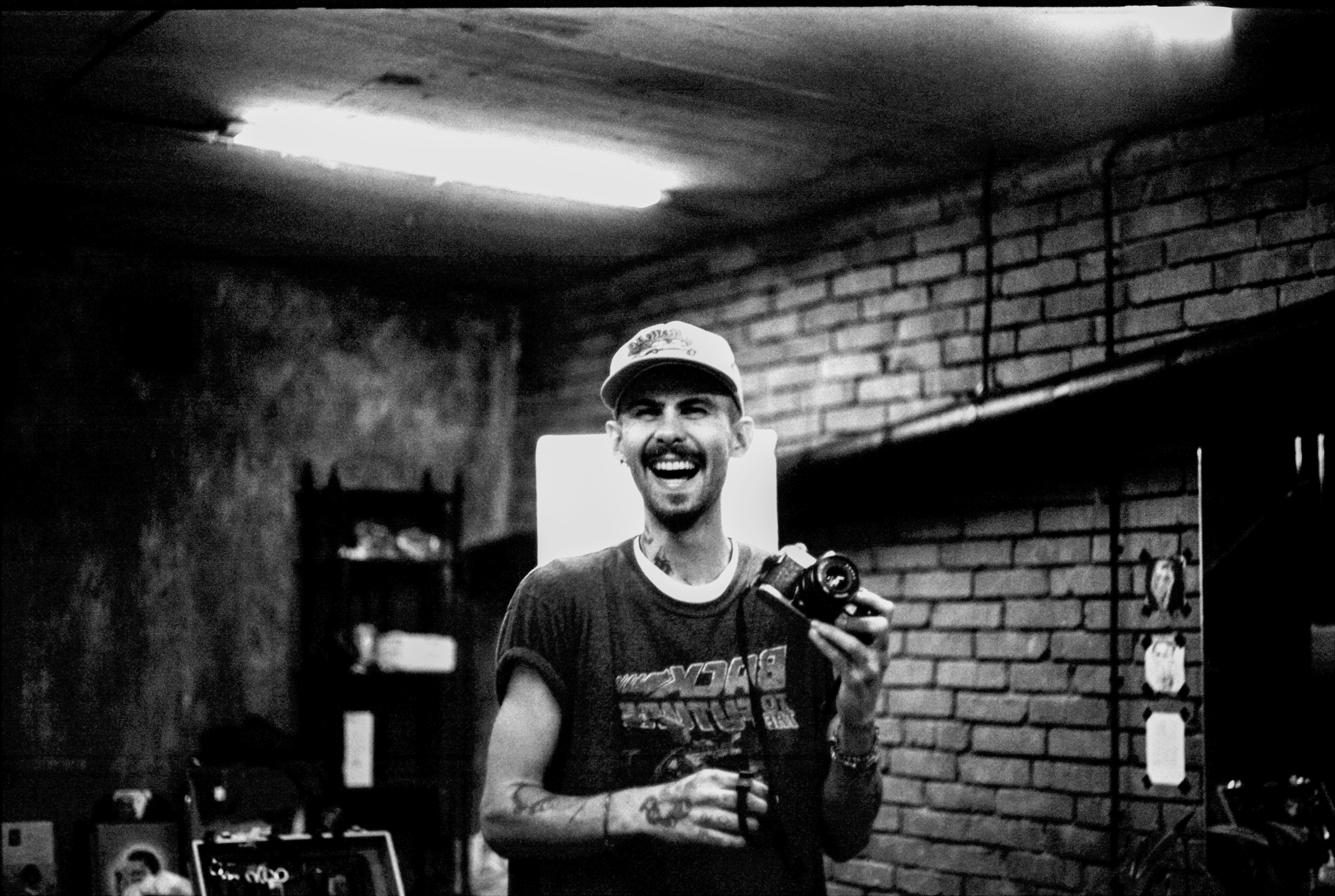 Portrait du photographe professionnel