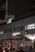 Exterior view of Restaurante Central at dusk with inviting entrance lights