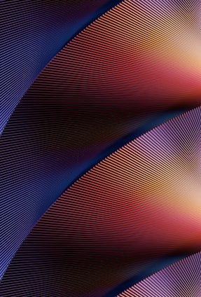 a colorful background with lines and curves