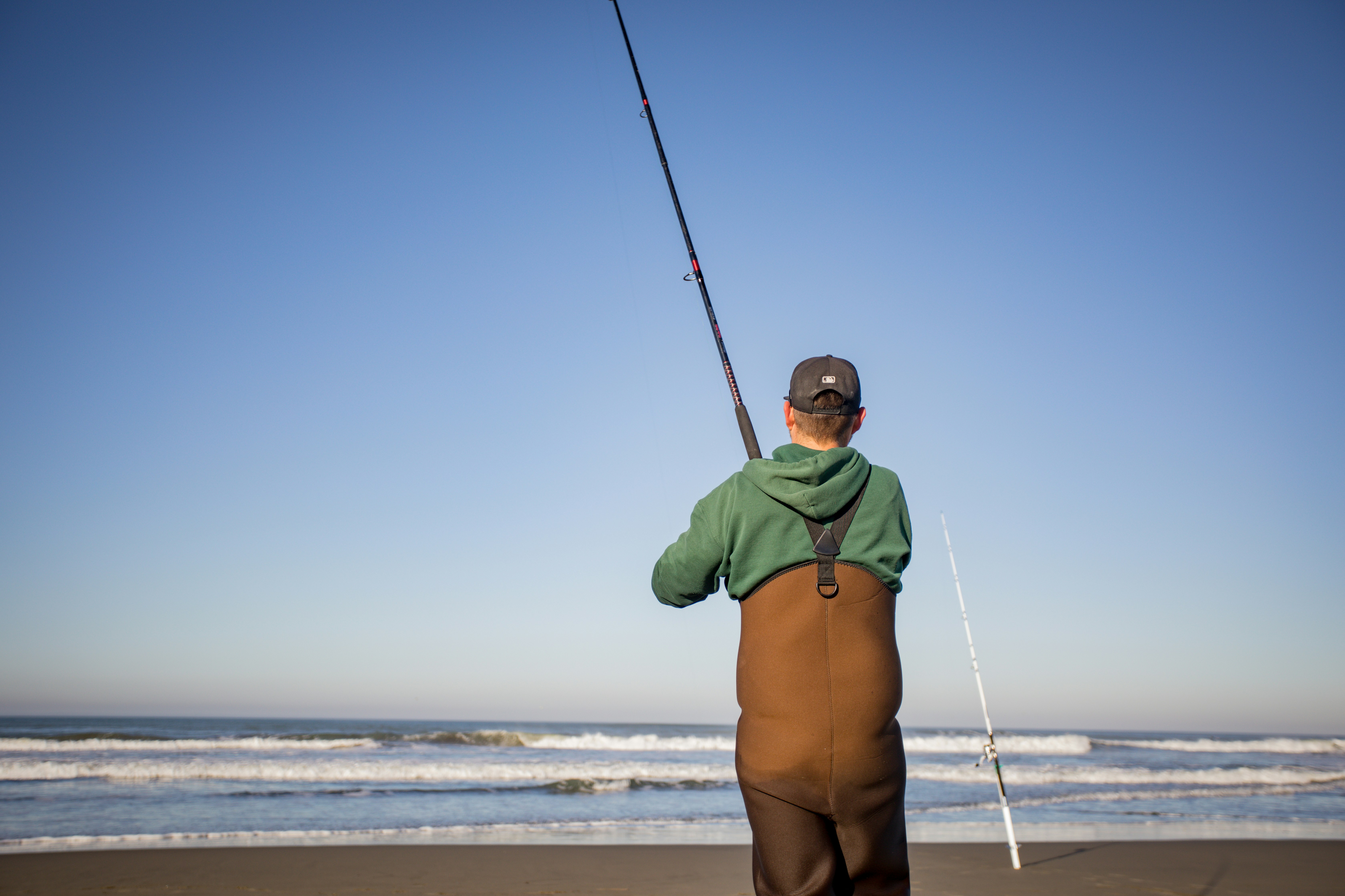 Photo by Felicia Montenegro - Saltwater Fishing in Neoprene Waders 