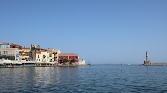 a body of water that has buildings on it