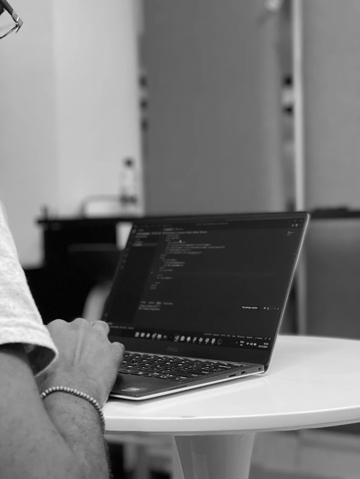 UI/UX design workspace